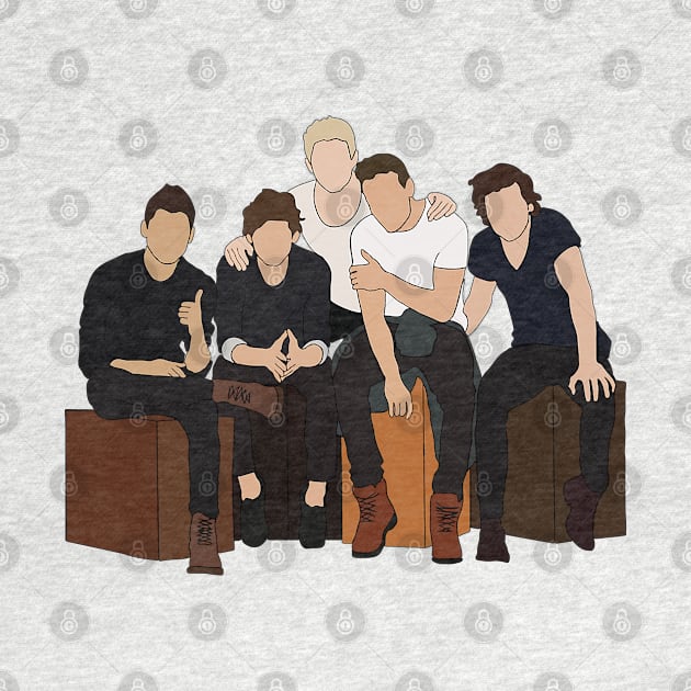 one direction sit together by denissoe